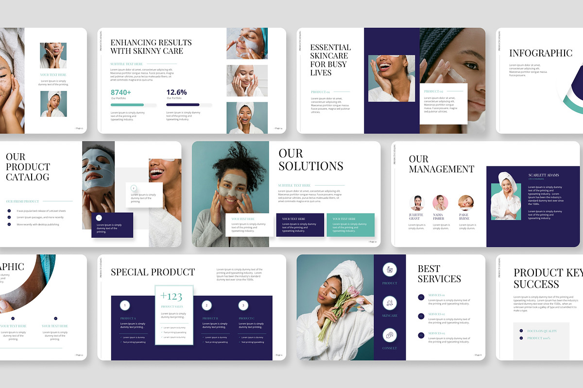 Skinny - Product Catalog PowerPoint, a Presentation Template by Premast (Photo 3 of 4)