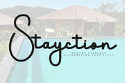 Staycation, a Handwritten Font by InermediaSTUDIO (Thumbnail 1 of 8)