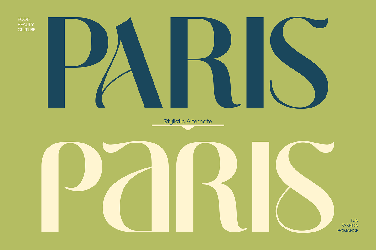 Enoway Pro Modern Art Deco Font, a Sans Serif Font by Valentino Vergan (Photo 5 of 15)