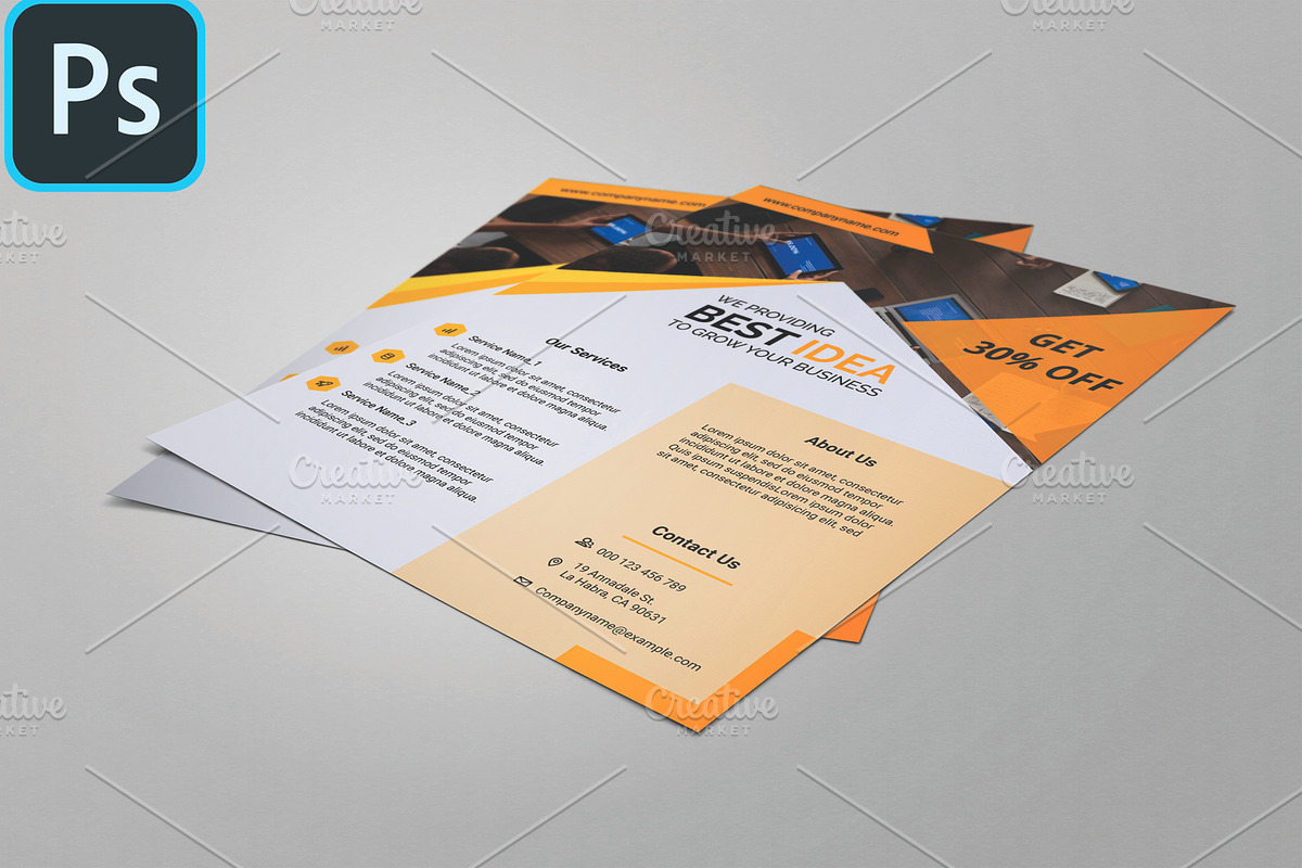 Spiti Business Flyer 02, a Flyer Template by Proshanta Sarker (Photo 4 of 4)