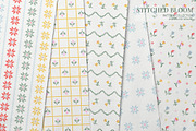Cross-Stitch Florals: Spring Pattern, a Pattern Graphic by Essentially Nomadic (Thumbnail 5 of 12)