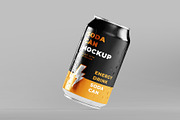 Soda Can Mockup, a Cups & Container Mockup by Artnivora.Std (Thumbnail 2 of 4)
