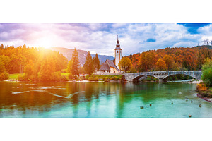 Church of St John the Baptist near, a Nature Photo by Nature and travel