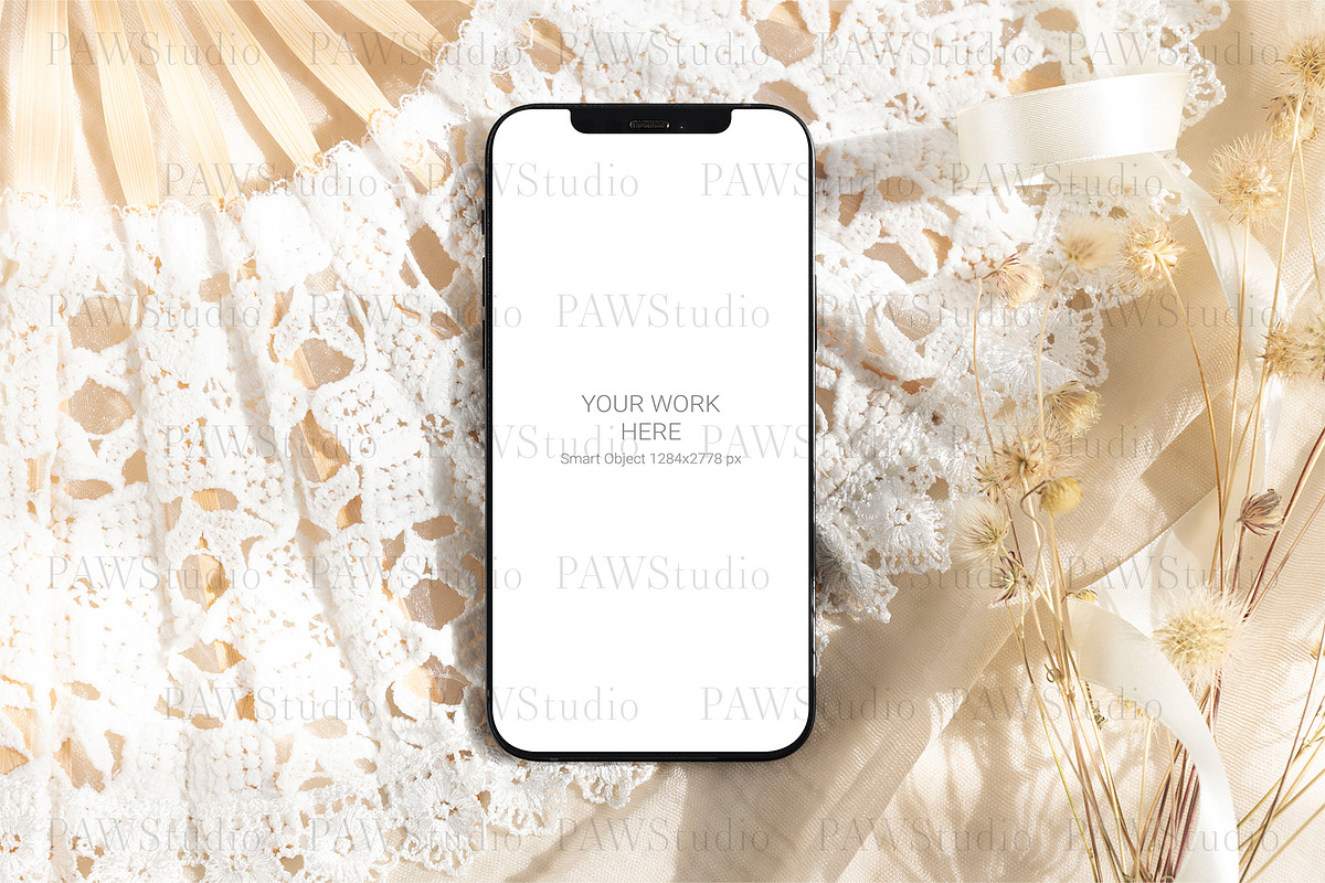 Device Mockup Phone iPhone WBF PSD, a Product Mockup by PawMockups (Photo 6 of 9)