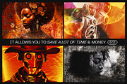 12 Photo Effect Templates, a Brushes & More by iDoodle Studio (Thumbnail 5 of 6)