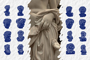 Greek aesthetics, a Decorative Illustration by Chikovnaya (Thumbnail 4 of 9)