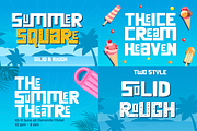 The Summer Vibes Font Bundles, a Sans Serif Font by Attype (Thumbnail 2 of 16)