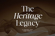 The Heritage Legacy Serif Font