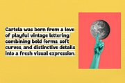 Cartela | A Playful & Bold Sans Font, a Sans Serif Font by Artolabs (Thumbnail 3 of 14)