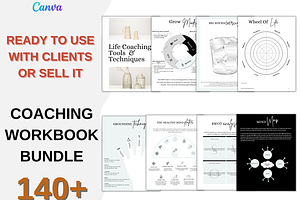 Done-for-you Workbook template canva