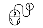 Mouse Line Icon, an Icon by Pexelpy (Thumbnail 1 of 2)
