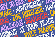 Basement Show Display Font, a Handwritten Font by Tom Gordon Design (Thumbnail 5 of 5)