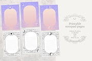 Notepad pages/ To do list, a Background Graphic by Nadia Murash (Thumbnail 3 of 3)