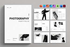 Photography Portfolio Template, a Brochure Template by DesignCrest