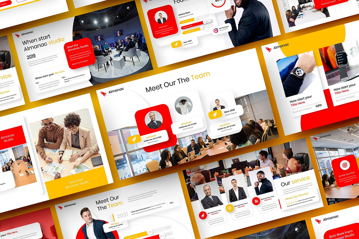 Almanac – Business Keynote Template, a Presentation Template by Dens Creative Studio (Photo 1 of 6)