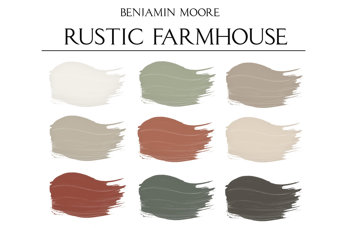 BM Rustic Farmhouse Paint Palette, a Presentation Template by CONCEPT COLORS (Photo 2 of 9)