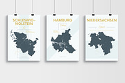 German States Maps | Poster, an Illustration by MaximGertsen (Thumbnail 6 of 10)