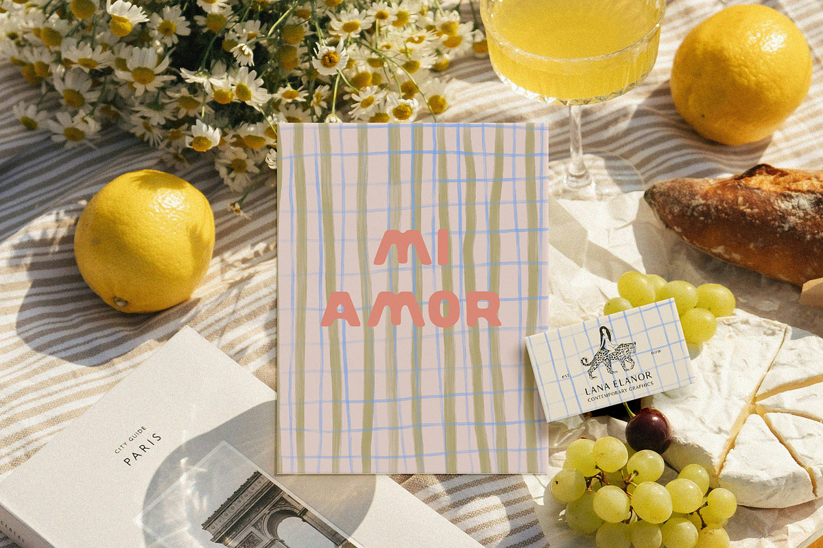 Cottagecore Picnic Backgrounds, a Background Graphic by Lana Elanor (Photo 2 of 10)