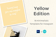 Yellow - 18 Instagram Templates, a Social Media Template by Annemiek van Luinen (Thumbnail 8 of 8)