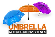 Umbrella Kit, a Product Mockup by Qaleb Studio (Thumbnail 1 of 4)