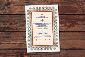 Luxury Floral Nikkah Certificate, a Templates & Theme by Azat1976