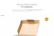 Mailing Box 4x Mock-ups, a Print Template by Mocca Mockups Store (Thumbnail 3 of 5)