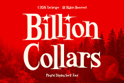 Billion Collars - Playful Serif, a Serif Font by Variatype (Thumbnail 1 of 8)
