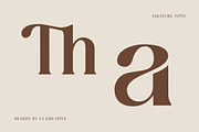 Porsha Richela Modern Serif Font, a Serif Font by UICreative (Thumbnail 6 of 11)