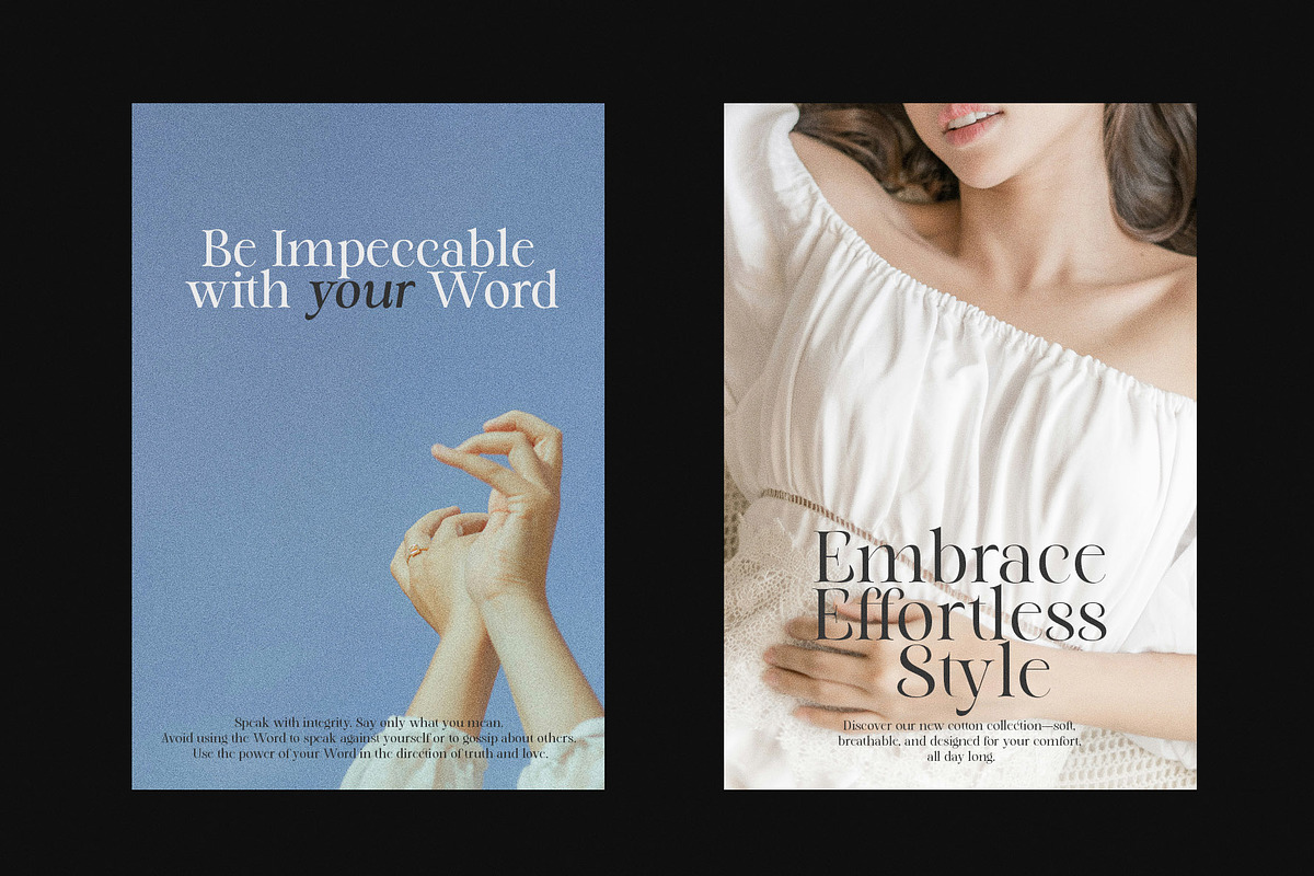 DS Quilter - Variable Luxury Serif, a Serif Font by dealitastudio (Photo 11 of 15)