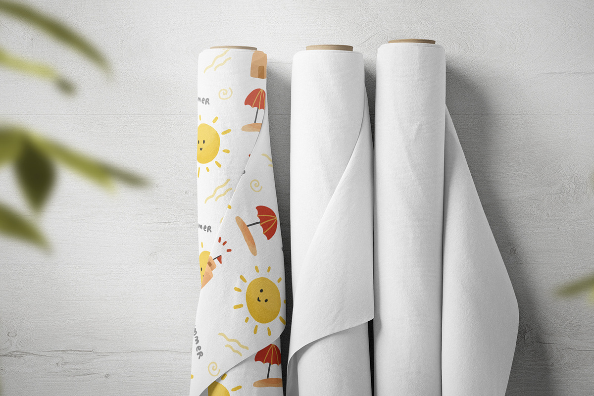 Summer seamless pattern Vol 02, a Pattern Graphic by RizkaNurfazrina (Photo 4 of 7)