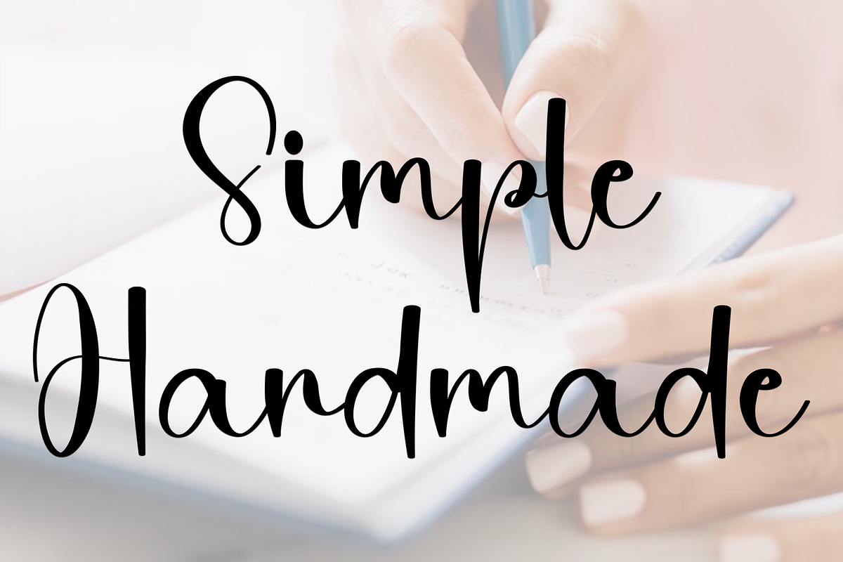Solitude Writing, a Handwritten Font by FreshTypeINK (Photo 5 of 11)