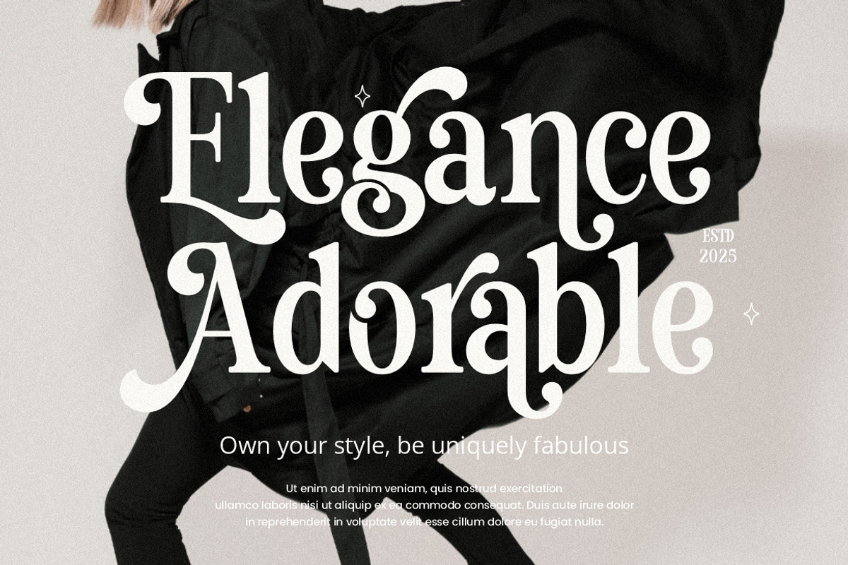 Magic Seventies Font, a Serif Font by HansCo Studio (Photo 2 of 12)