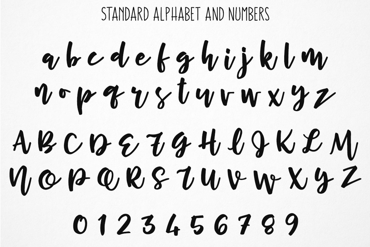 Cherry Cordial: display script font preview 2
