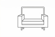 Bundle Pack Home Living Icons, an Outline Icon by adenpinkstore (Thumbnail 6 of 6)