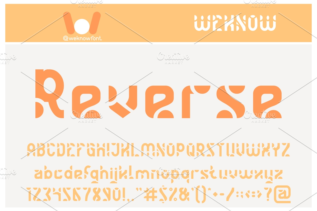 Swiftly font, a Font by weknow (Photo 4 of 5)