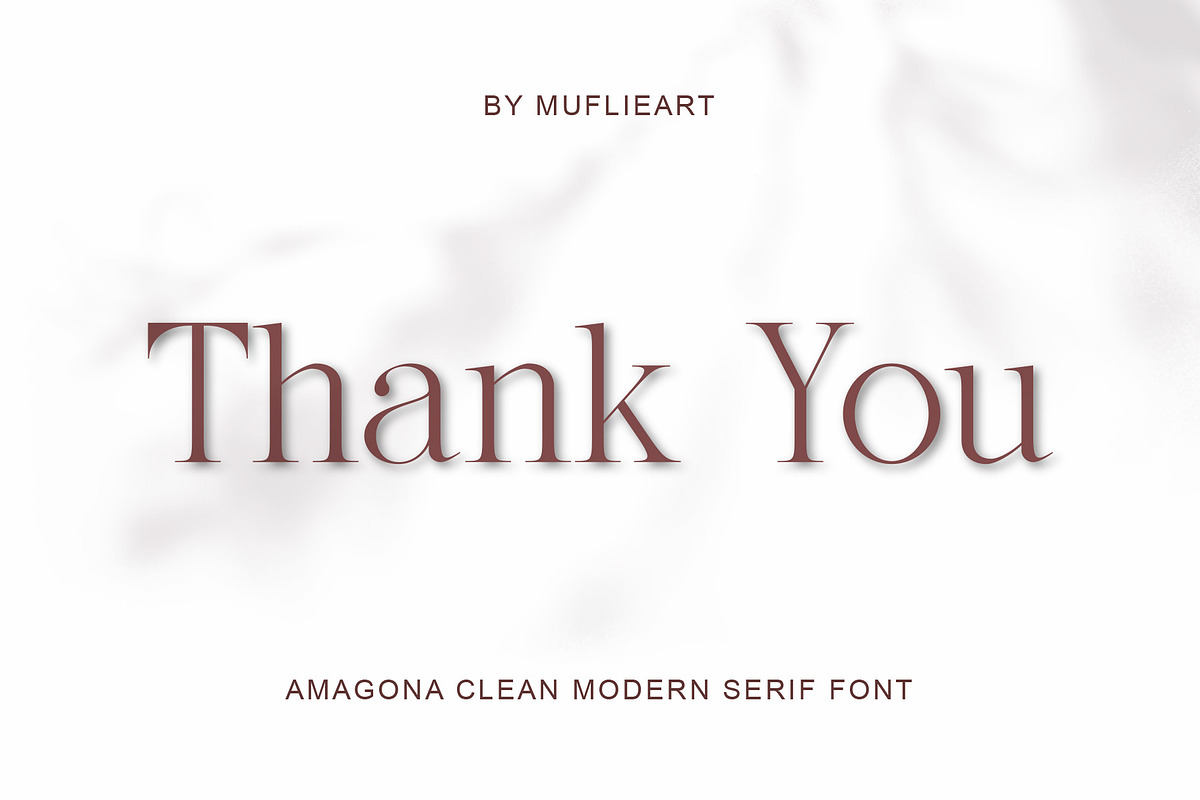 Amagona Clean Modern Serif, a Serif Font by Muflieart (Photo 10 of 10)