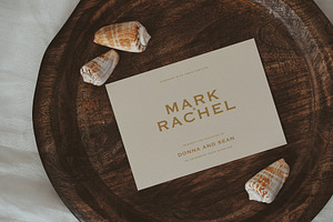 Wedding Blank Cards Mockup