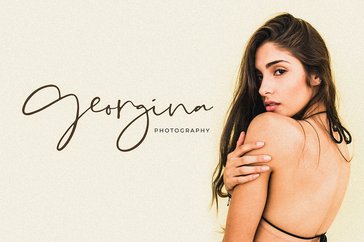 Ovetta Handwritten Script, a Script Font by Awanstudio (Photo 4 of 7)