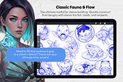 250 Japanese Tattoo Procreate Stamps, a Brush Add-On by Selentaori Studio (Thumbnail 8 of 11)