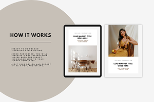 Canva EBook - Lead Magnet Template