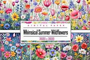 Whimsical Summer Wildflowers