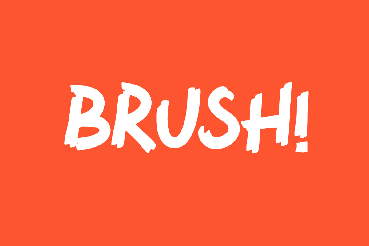 Choltak - Paint Brush Font, a Sans Serif Font by Iqsiart Studio (Photo 7 of 8)