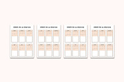 2022,2023 Planner Template Canva V13, a Stationery Template by LaxmiOwl (Thumbnail 6 of 7)