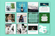 Mint | Instagram + stories templates, a Social Media Template by Nassiie (Thumbnail 3 of 6)