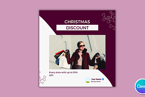 Clothing Promo Instagram Template, a Social Media Template by Canvagator