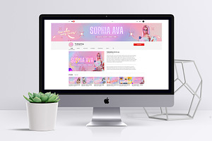 YouTube Brand Kit, Thumbnail | Canva, a Social Media Template by TheBrightGrap