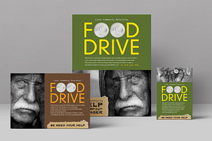 Food Drive Flyer Template, a Flyer Template by StockLayouts