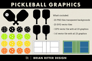 Pickleball Graphics