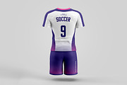 Soccer Uniform Mock-up, a Shirt Mockup by Yogurt86 (Thumbnail 5 of 12)