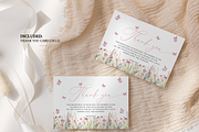 Butterfly Baby Shower Thank You Card, an Invitation Template by Digital_Mind (Thumbnail 2 of 6)